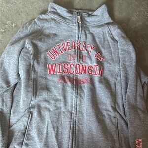 Jansport Gray University of Wisconsin Jacket
